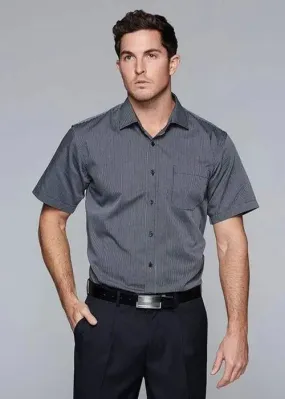 Aussie Pacific Men's Henley Short Sleeve Shirt 1900s
