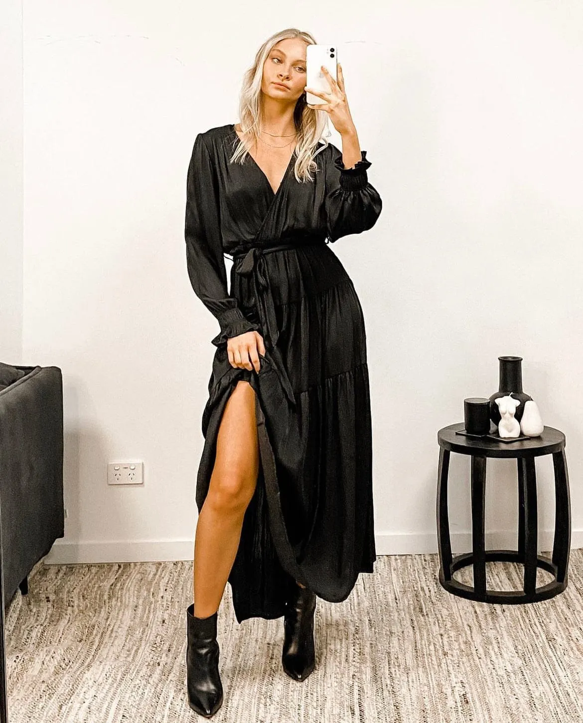 Avalon maxi Dress - Black