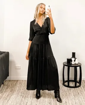 Avalon maxi Dress - Black