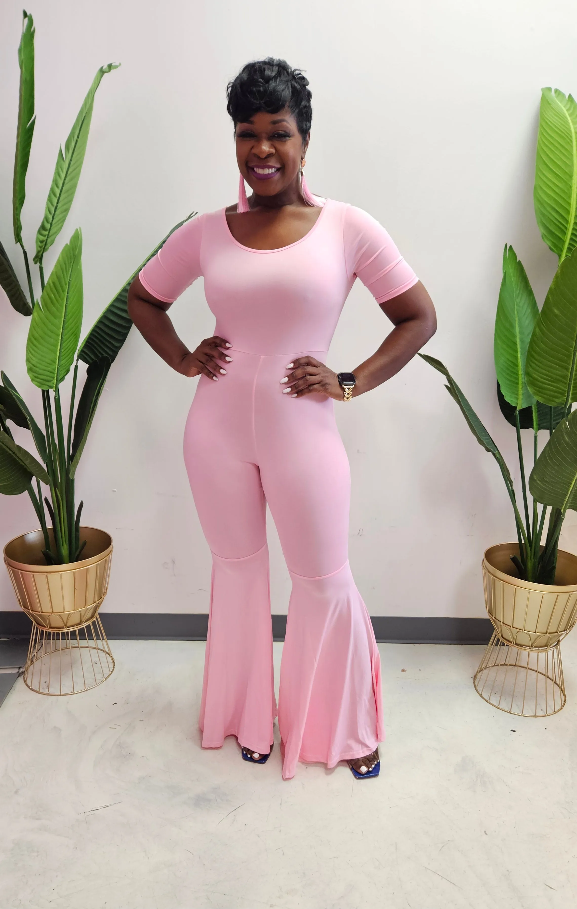 Bella Wideleg Jumpsuit