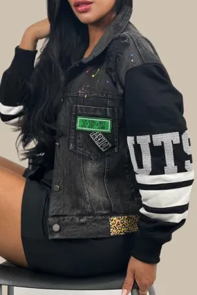 Black Street Style Jacket