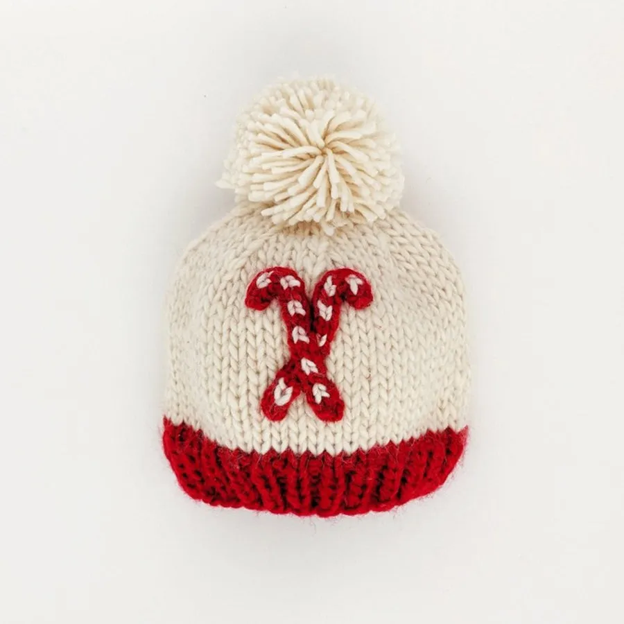 Candy Cane Beanie Hat