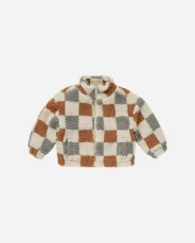 Coco Jacket Shearling Check