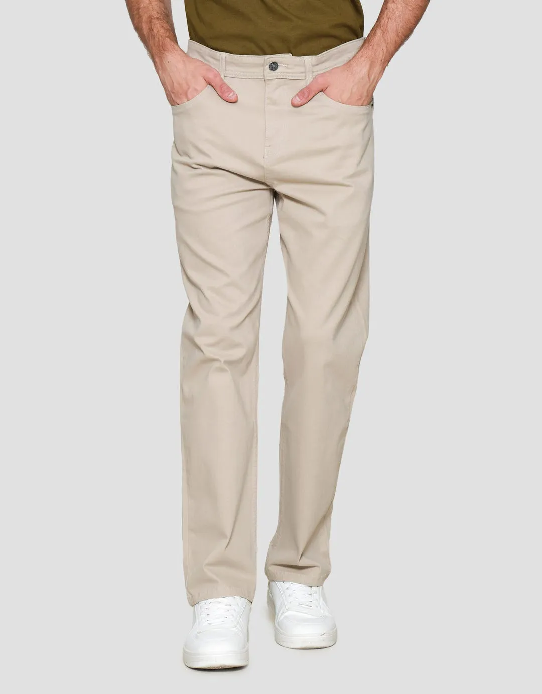 Cole 5 Pocket Regular Celana Chinos Pria