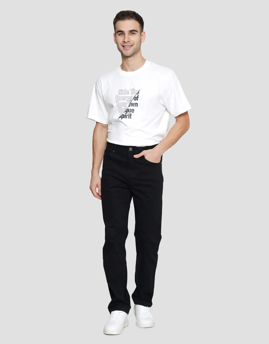 Cole 5 Pocket Regular Celana Chinos Pria