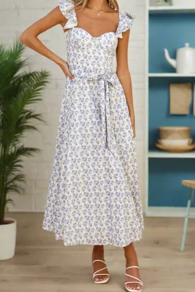 Ditsy Midi Dress