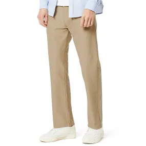 Dockers Men's Straight Fit Comfort Knit Chino Pants Beige 30 x 30