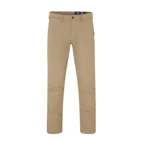 Eddie printed dobby chino with comfort stretch in Stone