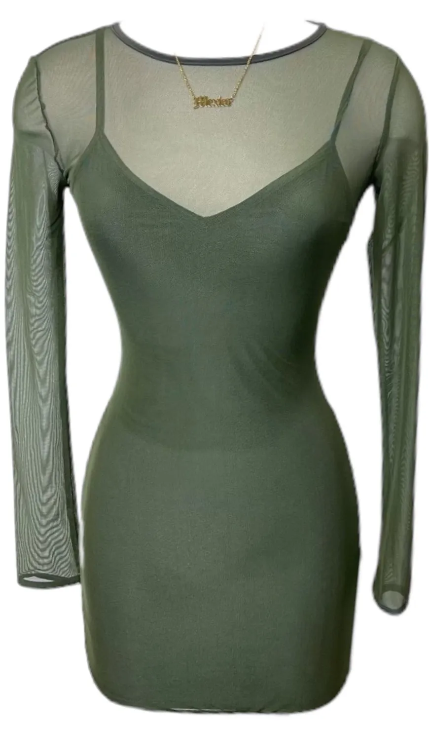 Elvira Dress - Olive