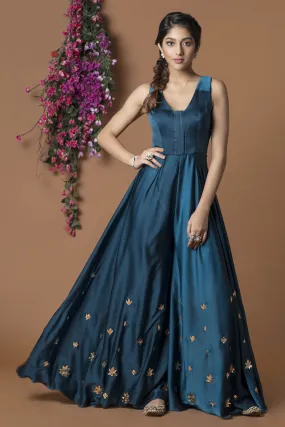 Embellished Flared Jumpsuit