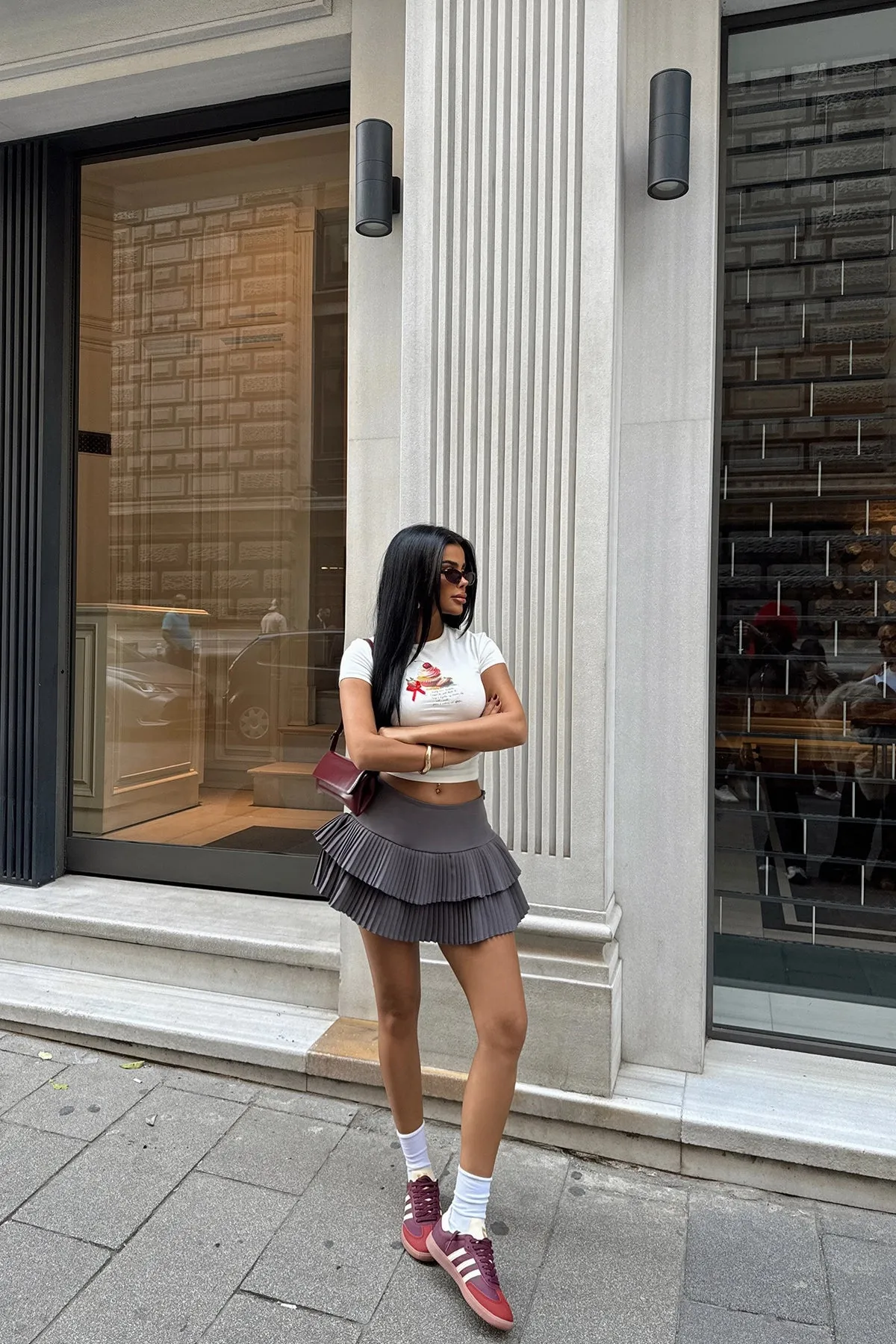 EYY Women Fume Riley Mini Shorts Skirt - Hattiesburg