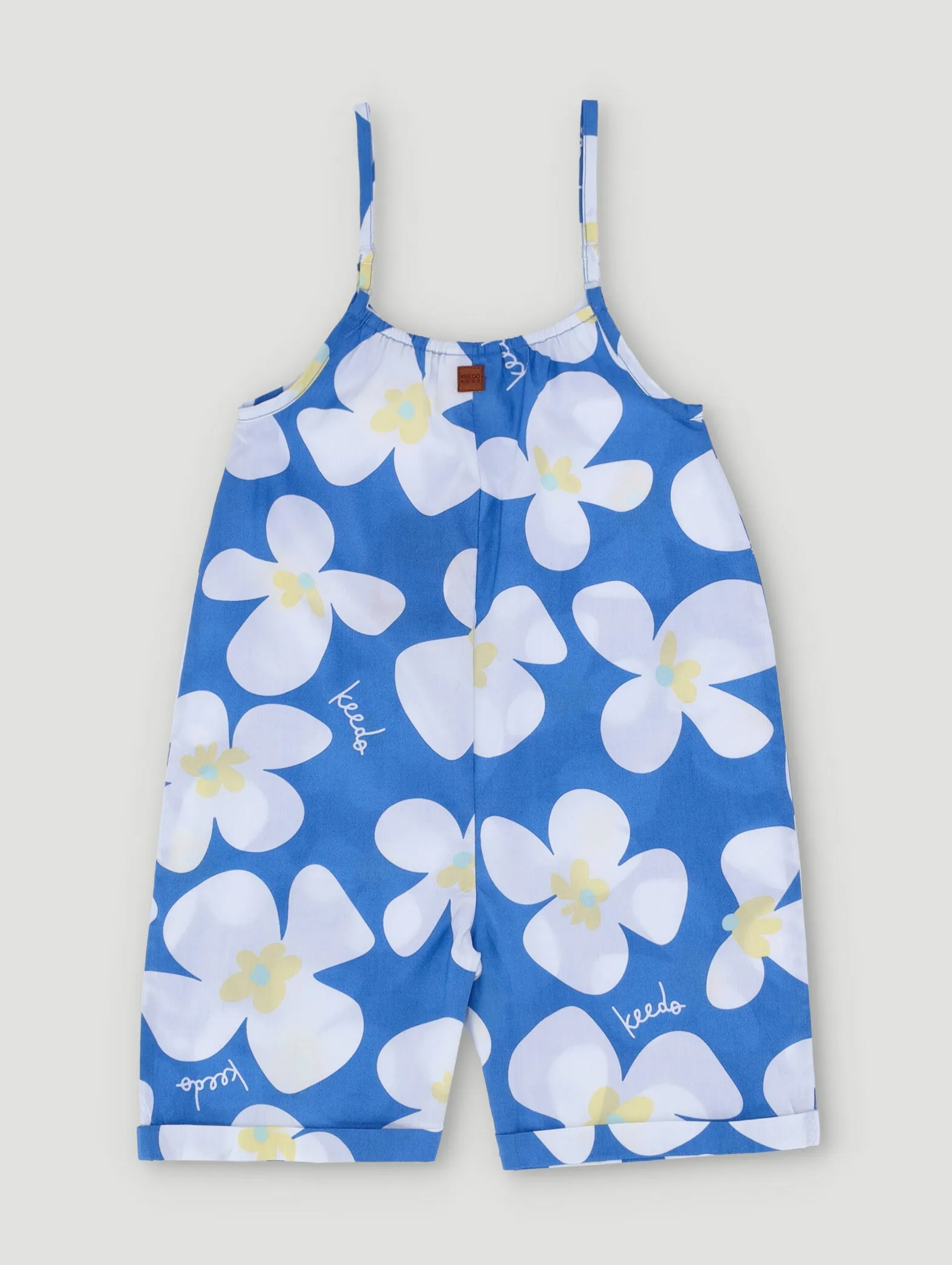 Girls Royal Blooms Jumpsuit