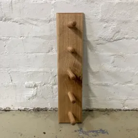 Handmade Hardwood Coat Rack 60cm