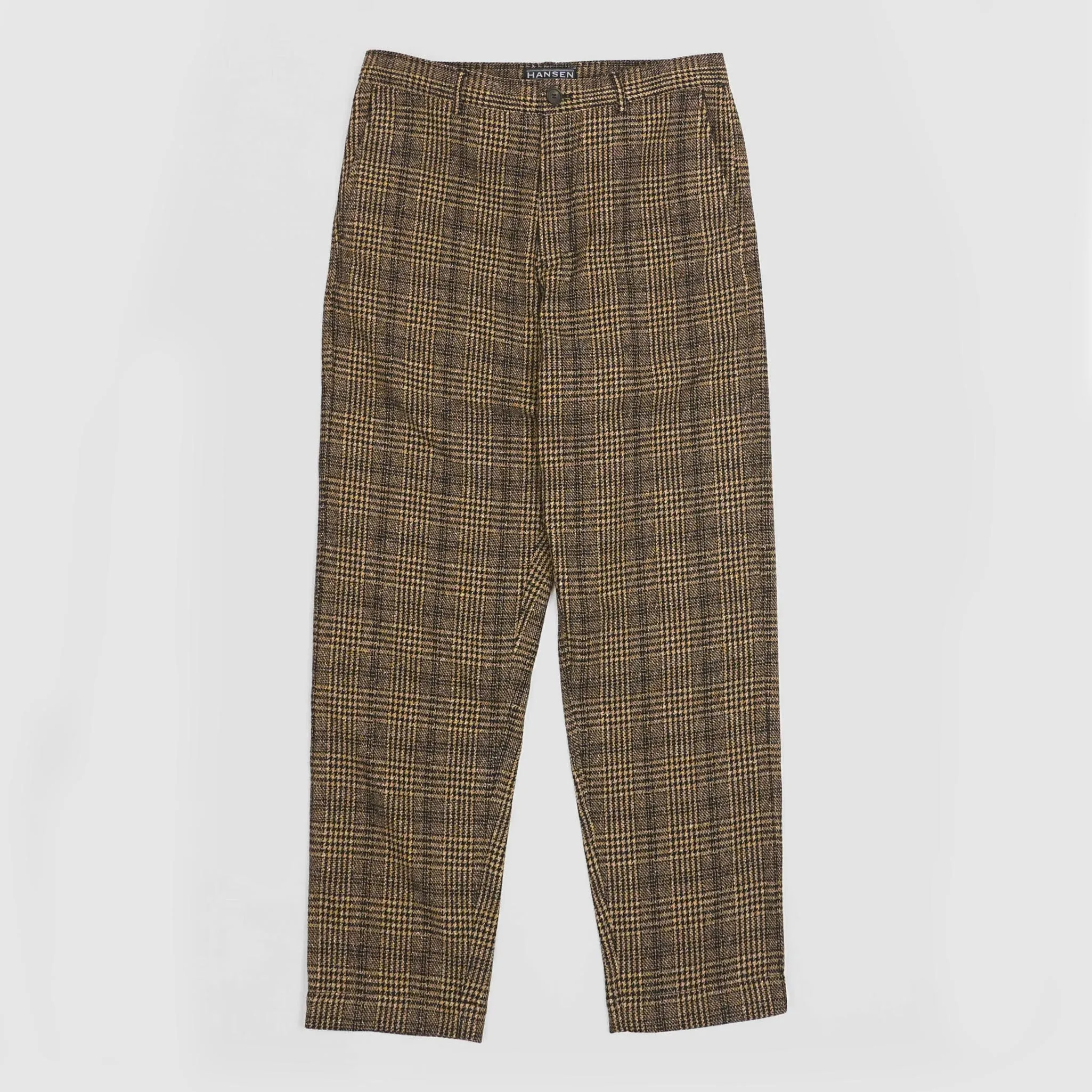 Hansen Comfort Fit Prince of Wales Trousers