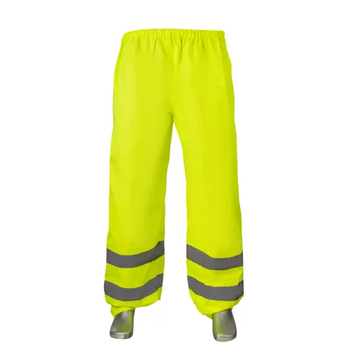 Hi Vis Waterproof Over Trousers Work Wear Safety Pants