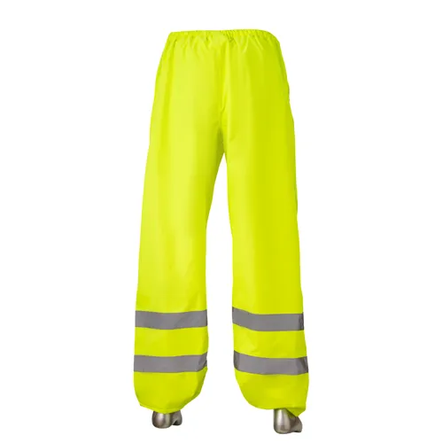 Hi Vis Waterproof Over Trousers Work Wear Safety Pants