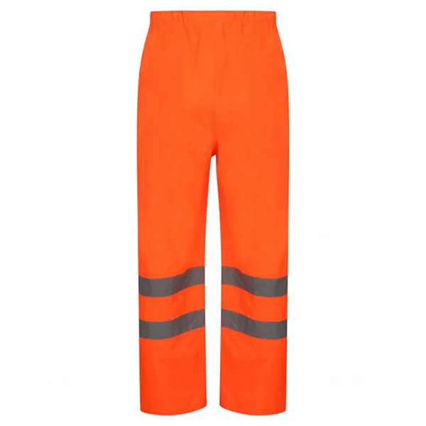 Hi Vis Waterproof Over Trousers Work Wear Safety Pants