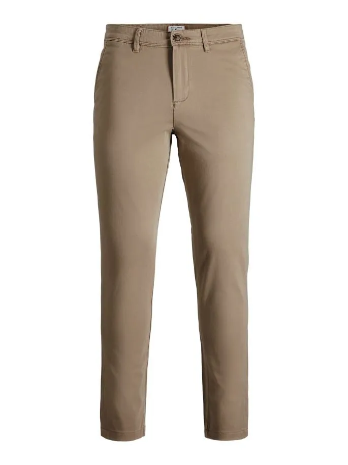 Jack & Jones Boys Smart Chino Beige Trousers