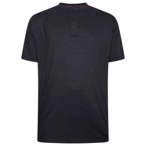 Jacquard Jersey Knit Henley T-Shirt