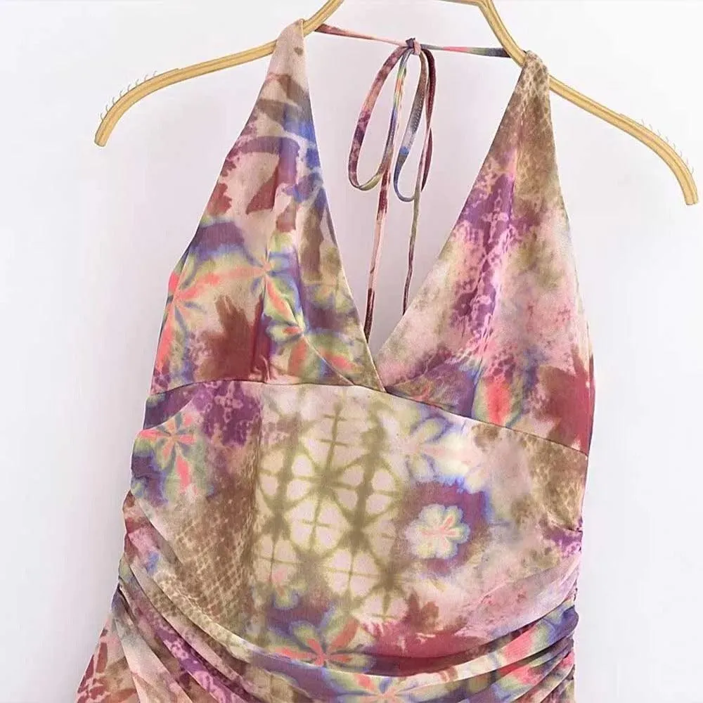 Jenny Frill Backless Dress