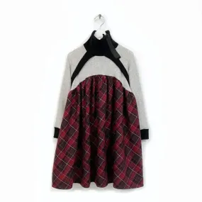 Knit Combo Dress by Anja Schwerbrock Belgium