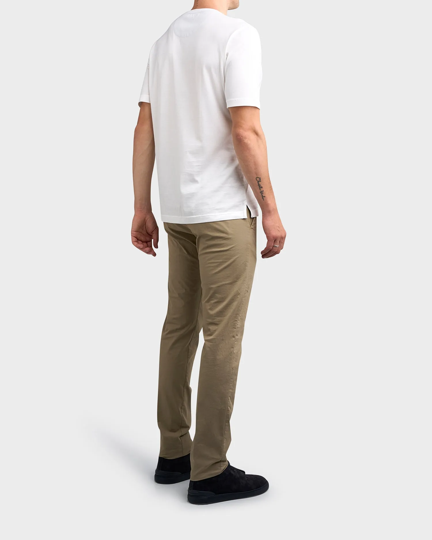 Light Tan Cotton Chinos