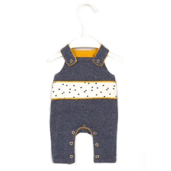 Loved By Lou - Premature baby clothes - Bodysuit - Scout Denim