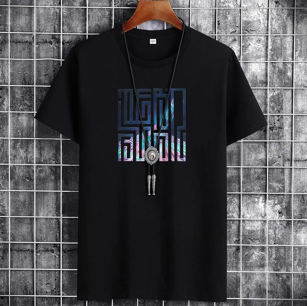 Men's Summer T-Shirt - Cotton Anime Graphic Harajuku Top