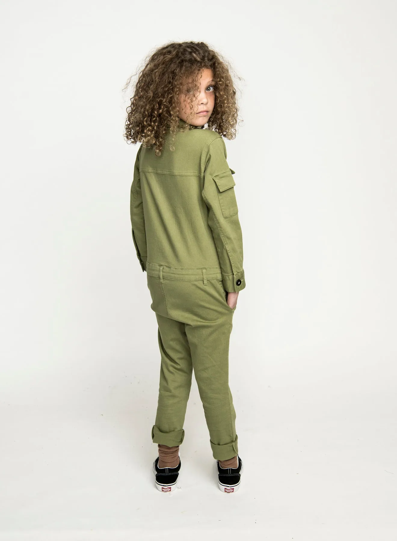 Missie Munster Pride & Power Jumpsuit - Moss Green