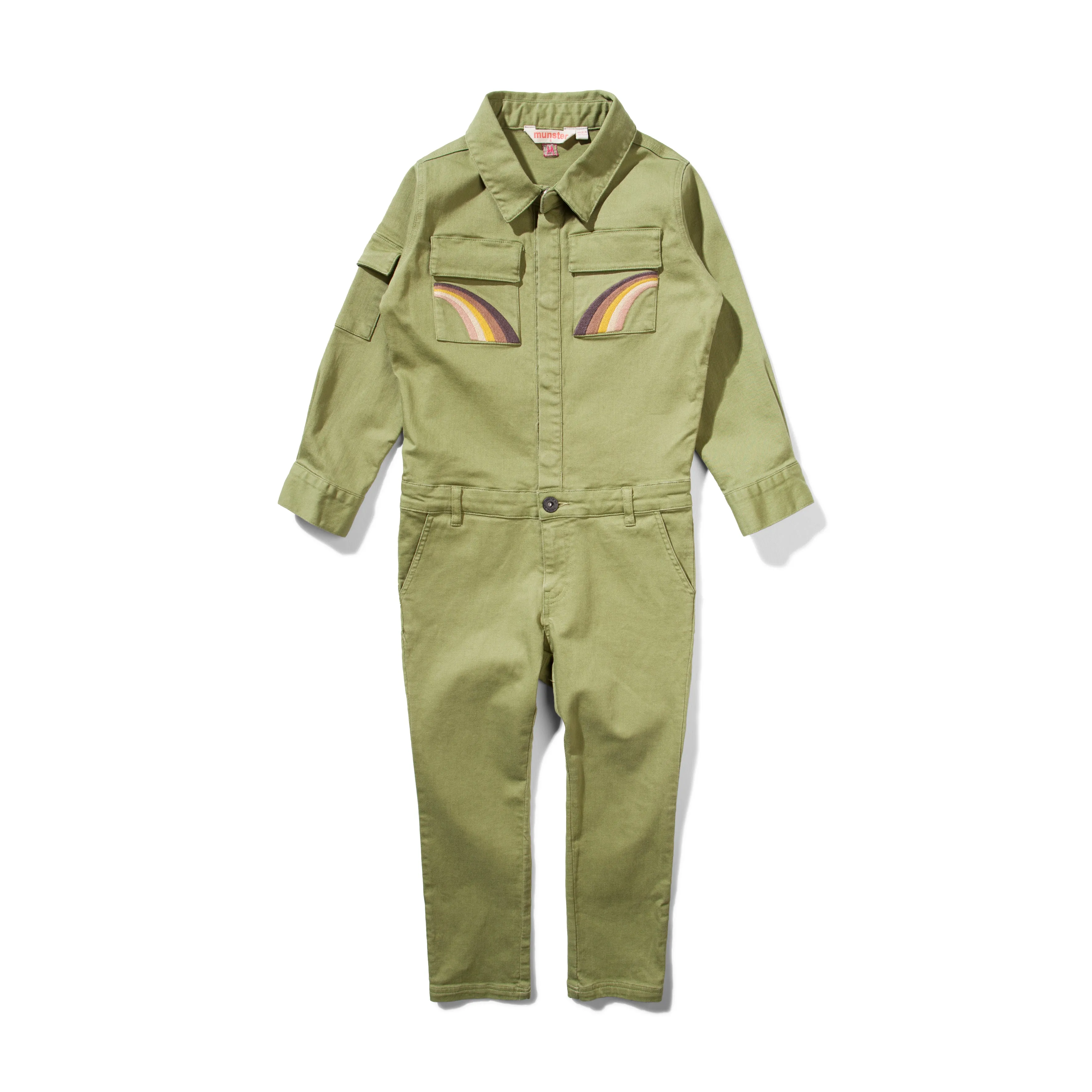 Missie Munster Pride & Power Jumpsuit - Moss Green