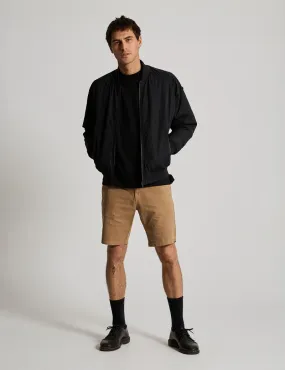 Mr Simple Taylor Chino Shorts in Khaki