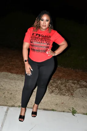 Peach Girl Black Leggings