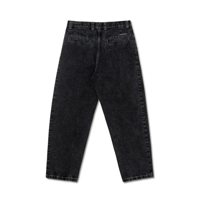Polar Grund Chinos - Washed Black