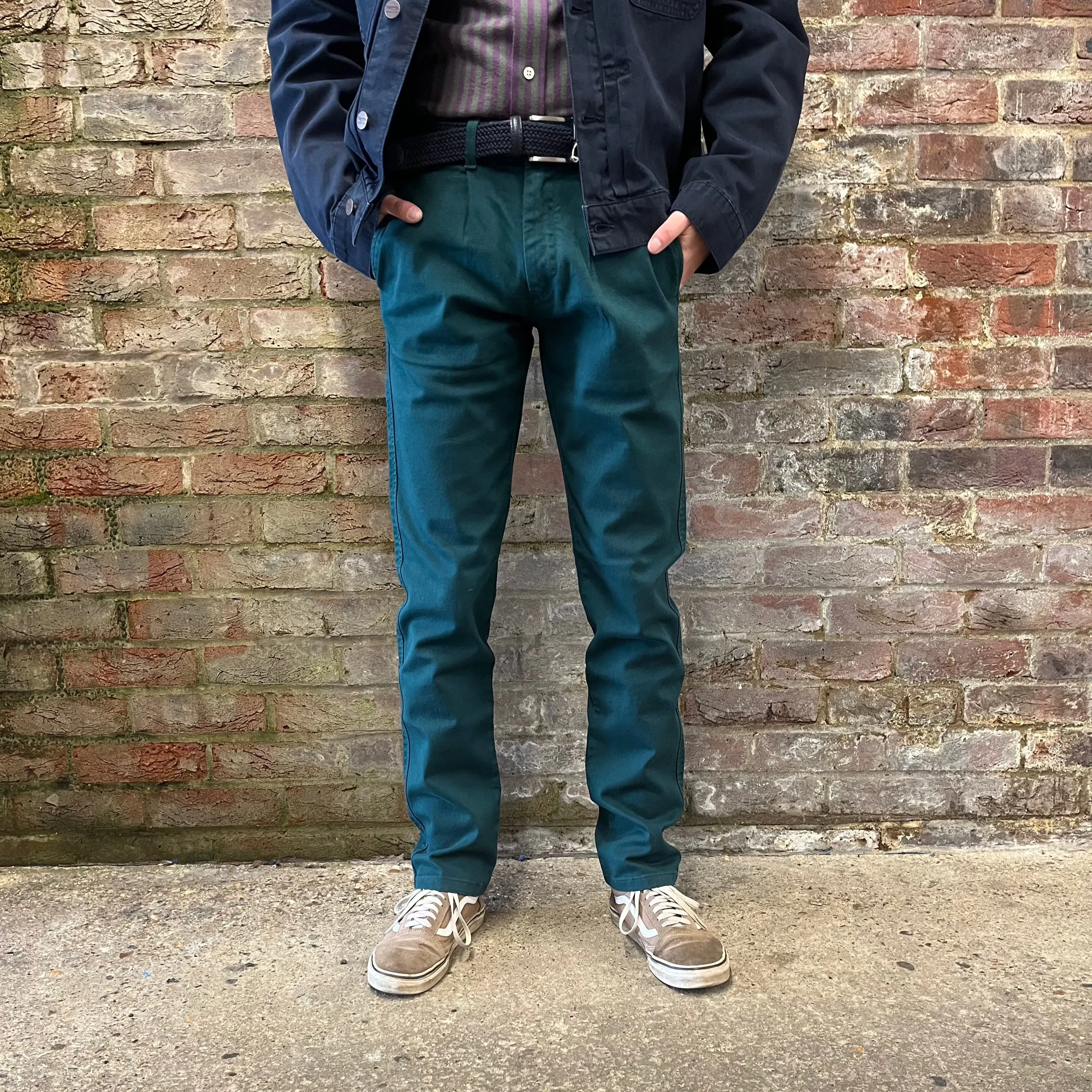 Regent - Chino Trousers - Green