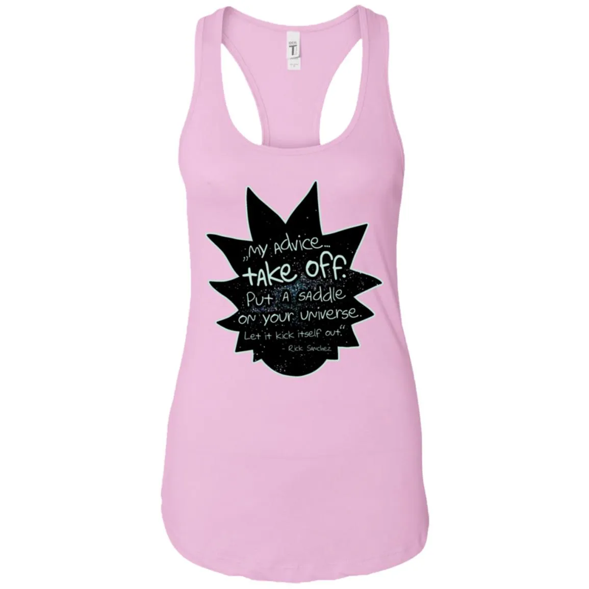 Rick And Morty My Advice  Take Off Women Tank