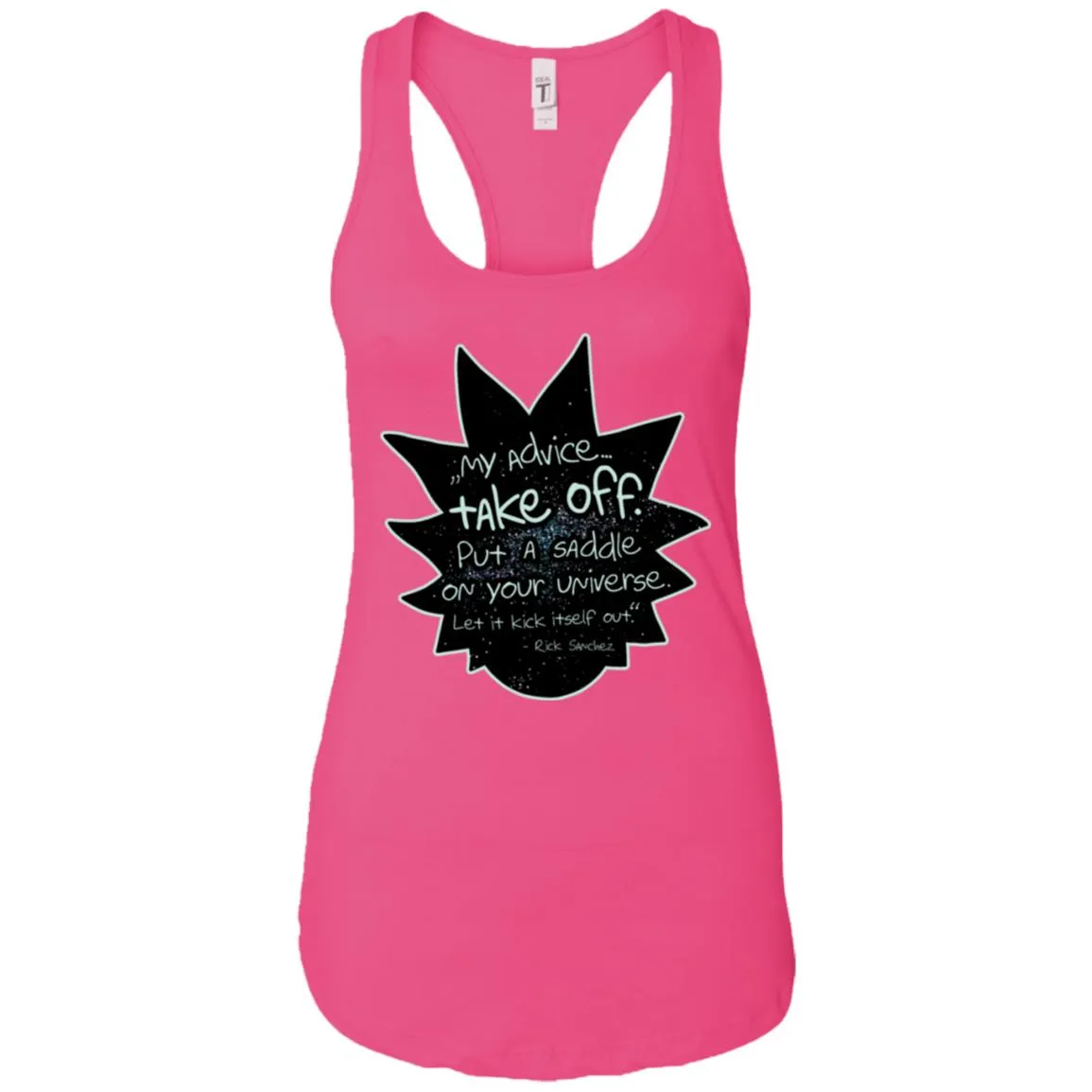 Rick And Morty My Advice  Take Off Women Tank