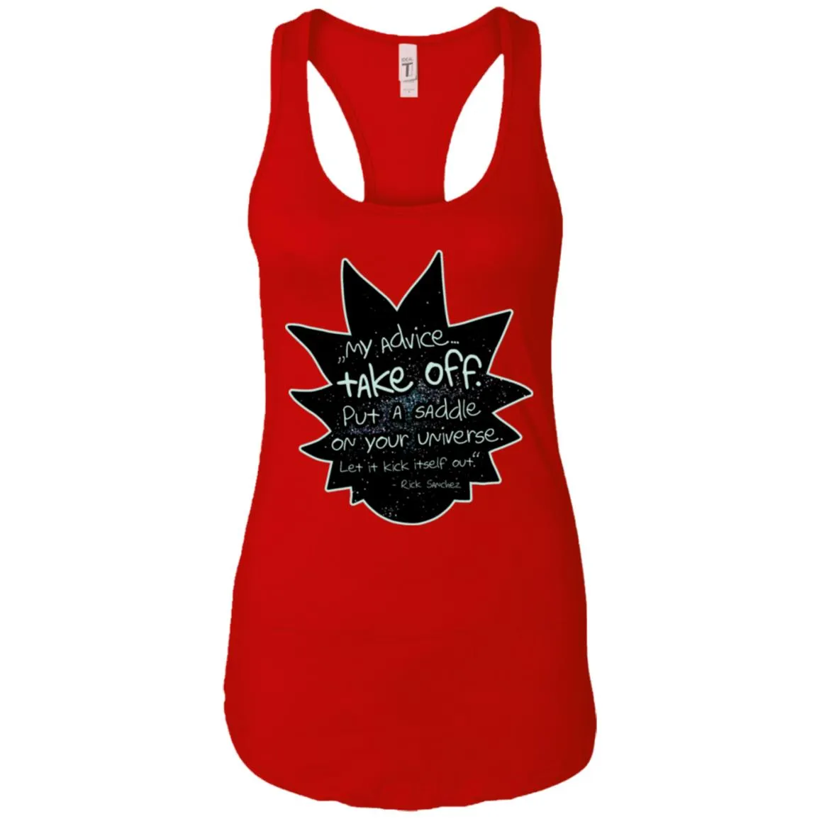 Rick And Morty My Advice  Take Off Women Tank