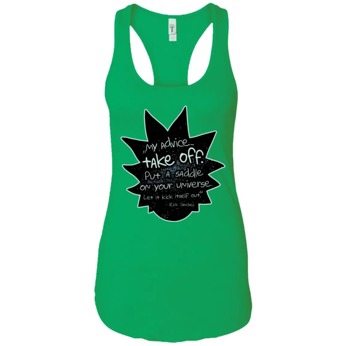 Rick And Morty My Advice  Take Off Women Tank