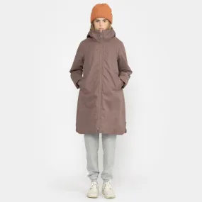 SELFHOOD | 77289 Hooded Coat | Dust Purple
