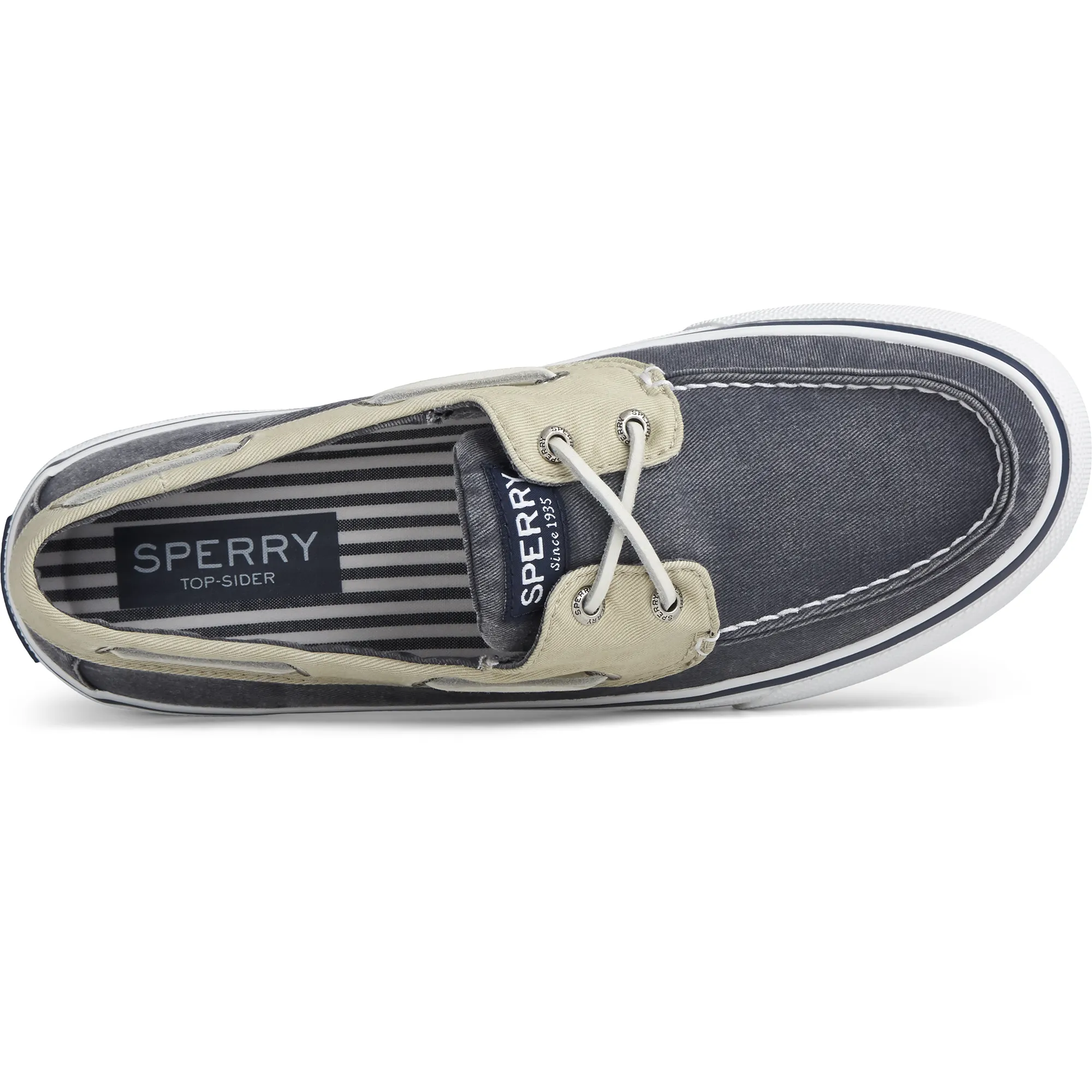 Sperry Men's Bahama II Sneaker - Navy/Khaki (STS22394)