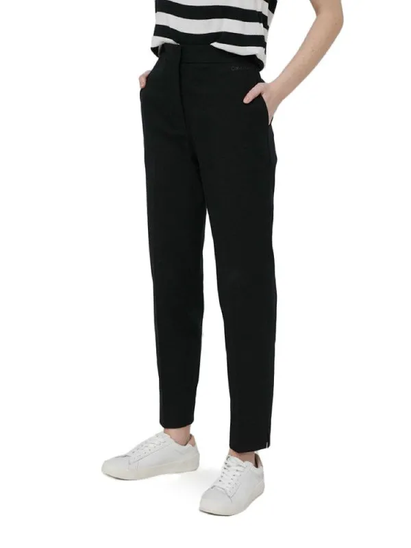Stretch Gabardine Cigarette Pant