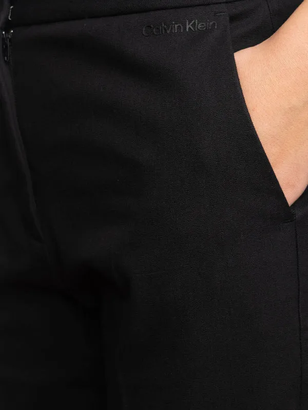 Stretch Gabardine Cigarette Pant