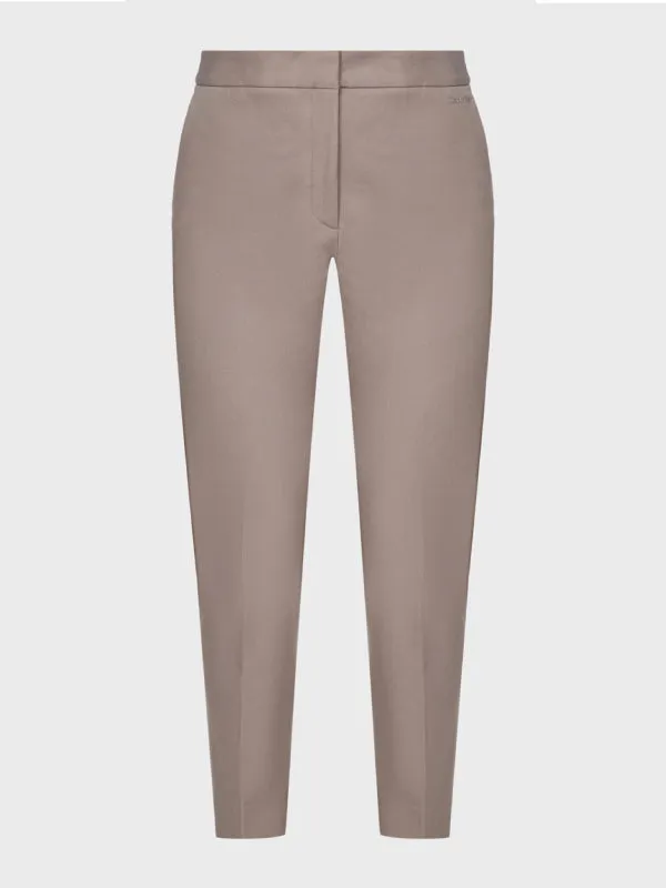 Stretch Gabardine Cigarette Pant