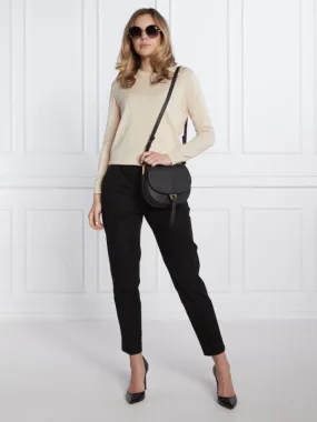 Stretch Gabardine Cigarette Pant