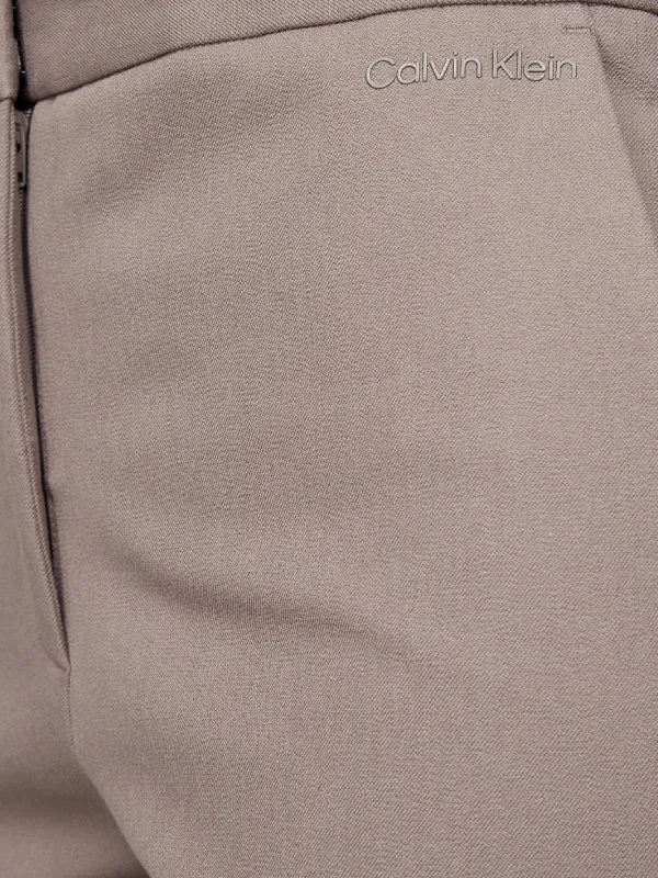Stretch Gabardine Cigarette Pant