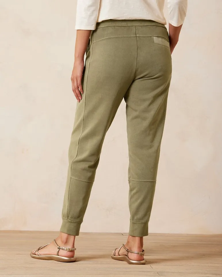 Sunray Cove Hybrid Joggers - Tea Leaf