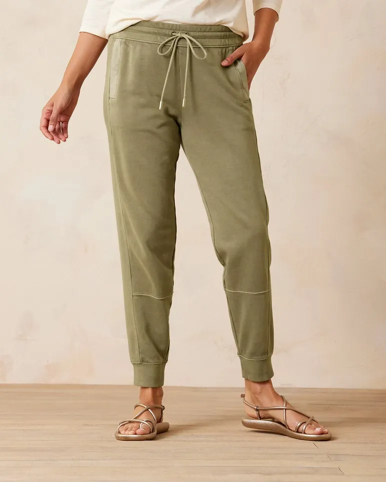 Sunray Cove Hybrid Joggers - Tea Leaf