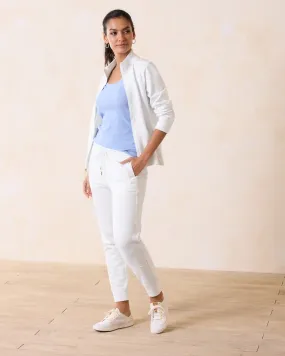 Sunray Cove Hybrid Joggers - White