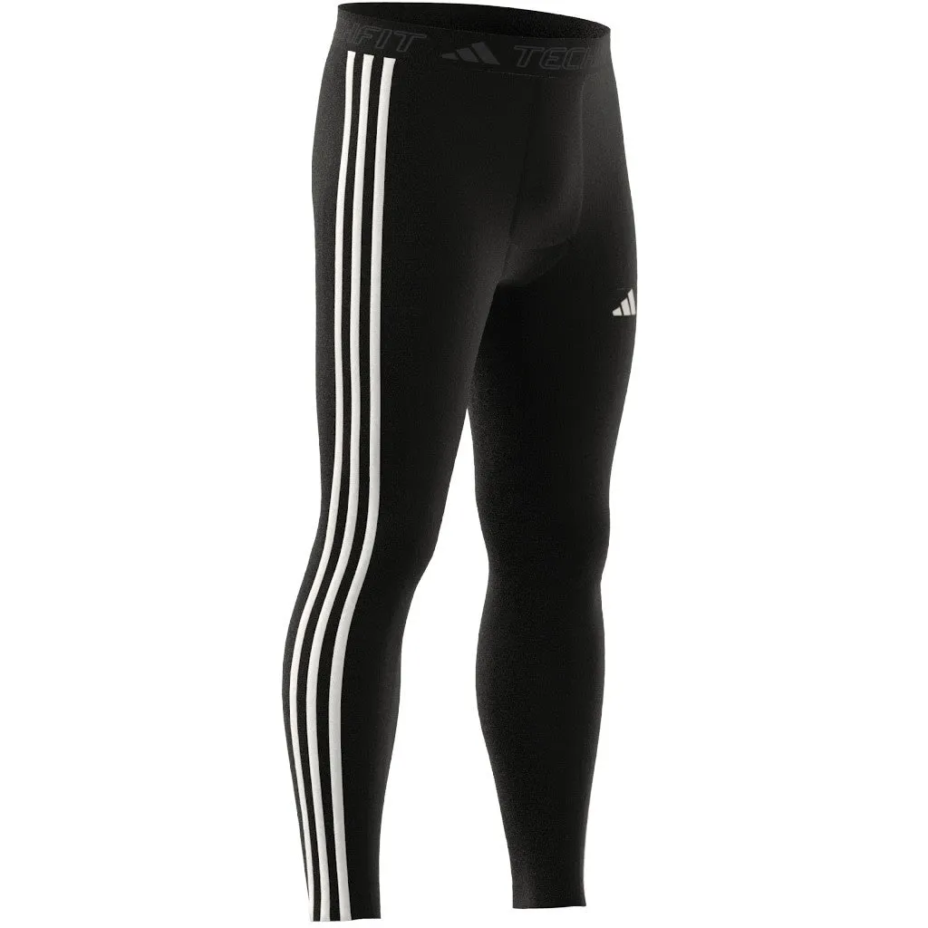 Techfit 3-Stripes Training Long Tights