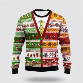 Ugly Sweater JulesRoche All-over Print Warm Holiday Fashion